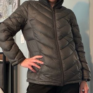 Calvin Klein Charcoal Puffer Jacket